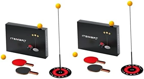 INOOMP 2 Sets Robot For Kids Stretchy Toys Toy For Kids Table Tennis Racket Pingpong Training Toys Kid Birthday Gift -Pong Single Device Table Tennis Training Elasticity Trainer Tool 9 INOOMP 2 Sets Robot For Kids Stretchy Toys Toy For Kids Table Tennis Racket Pingpong Training Toys Kid Birthday Gift -Pong Single Device Table Tennis Training Elasticity Trainer Tool - Image 7
