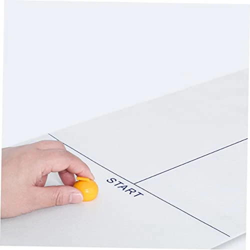 CLISPEED 1 Set Table Curling Childrens Play Sets Chess Boards For Kid Parent Kids Curling Game Set Party Supply White Campus Curly Plastic Roller Set Portable Chess Board 6 CLISPEED 1 Set Table Curling Childrens Play Sets Chess Boards For Kid Parent Kids Curling Game Set Party Supply White Campus Curly Plastic Roller Set Portable Chess Board - Image 4