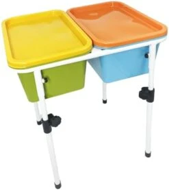 Adjustable Plastic Play Bucket, Easy To Install, Beach Bucket, Exercise Hands-on Ability. Activity Game Table With Lid, Men's And Women's Game Table, Multifunctional Storage Box. -Play Nest Game 31HoKymwY2L. AC