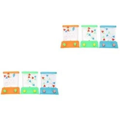 Handheld Water Ring Game 6 Pcs Water Game Machine Toy Retro Toys Vintage Gifts Handheld Fishing Toys 80s Toys Handheld Water Game Toss Game Toy Children Toy Tossing Toys Abs