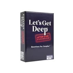 WHAT DO YOU MEME? Let's Get Deep: After Dark Expansion Pack – Conversation Cards For Couples - Pairs With The Love Language Card Game Let's Get Deep