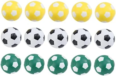 CLISPEED 15pcs Outside Toy Billiards Accessories Sports Accessories Jewelry Accessories Tabletop Soccer Mini Soccer Plastic Replacement Foosballs Tabletop Soccer Ball Table Foosball Ball 9 CLISPEED 15pcs Outside Toy Billiards Accessories Sports Accessories Jewelry Accessories Tabletop Soccer Mini Soccer Plastic Replacement Foosballs Tabletop Soccer Ball Table Foosball Ball - Image 7