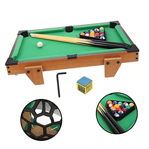 Sosoport 1 Set Pool Table Poppets For Kids Boys Kids Toys Kids Travel Toys Mini Billiard Game Toy Interesting Table Billiard Toy Parent- Child Pool Table Toy Creative Billiard Table Green 7 Sosoport 1 Set Pool Table Poppets For Kids Boys Kids Toys Kids Travel Toys Mini Billiard Game Toy Interesting Table Billiard Toy Parent- Child Pool Table Toy Creative Billiard Table Green - Image 5