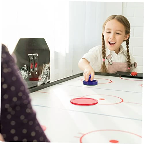 HEASOME 1 Set Air Hockey Paddles Air Hockey Supplies Desk Hockey Lint Black Suits Desktop Accessories Red Outfit Party Favors Small Ice Hockey Pusher Ice Hockey Replacements Racket Toy Abs 6 HEASOME 1 Set Air Hockey Paddles Air Hockey Supplies Desk Hockey Lint Black Suits Desktop Accessories Red Outfit Party Favors Small Ice Hockey Pusher Ice Hockey Replacements Racket Toy Abs - Image 4