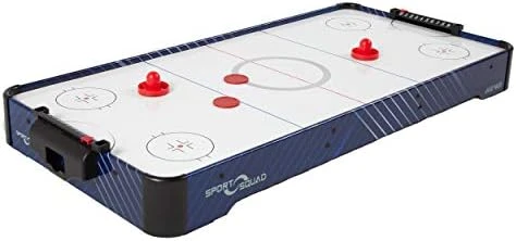 JOOLA Sport Squad HX40 40 Inch Table Top Air Hockey Table For Kids And Adults - Electric Motor Fan - Includes 2 Pushers And 2 Air Hockey Pucks - Great For Playing On The Floor, Tabletop, Or Dorm Room 6 JOOLA Sport Squad HX40 40 Inch Table Top Air Hockey Table For Kids And Adults - Electric Motor Fan - Includes 2 Pushers And 2 Air Hockey Pucks - Great For Playing On The Floor, Tabletop, Or Dorm Room - Image 4