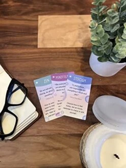 BEST 100 Mindful Prompts For Self Care & Stress Relief | Cards To Reduce Anxiety & Increase Relaxation | Perfect Mindfulness Gift | Beyond Positive Affirmations | Meditations For Kids, Teens, & Adults -Play Nest Game 4133kpLAXAL