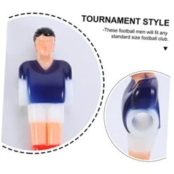 HOLIDYOYO 22 Pcs Football Machine Player Mini Footballs Toy Machine Doll Set Resin Foosball Player Foosball Table For Kids Portable Mini Table Football Creative Table Football Boys Component -Play Nest Game 414bUl6ysyL