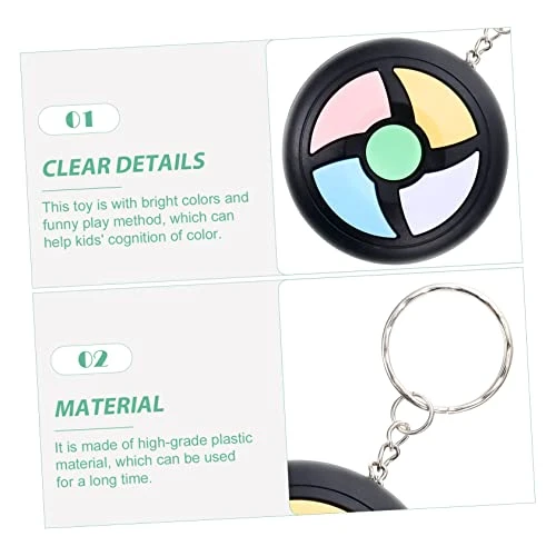 SAFIGLE Hand Held Games 8 Pcs Children's Handheld Game The Flash Toys Toys Electronic Gifts For Kids Memory Cube Brain Games For Kids Game Keychain Memory Brain Games Toys Keychain Game Toy Palm 8 SAFIGLE Hand Held Games 8 Pcs Children's Handheld Game The Flash Toys Toys Electronic Gifts For Kids Memory Cube Brain Games For Kids Game Keychain Memory Brain Games Toys Keychain Game Toy Palm - Image 6