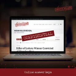 Cryptic Killers Unsolved Murder Mystery Game - Cold Case Files Investigation Detective Evidence & Crime File - Individuals, Date Nights & Party Games- Murder At Mediluck Medicines -Play Nest Game 415H0PILwZL 1