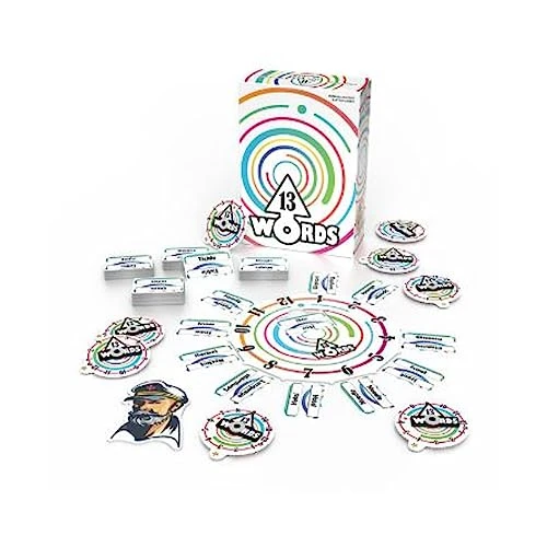 13 Words Party Game | Word Association Game | Cooperative Game For Family Game Night | Fun Game For Kids And Adults | Ages 8+ | 2-8 Players | Average Playtime 20 Minutes | Made By Captain Games 3 13 Words Party Game | Word Association Game | Cooperative Game For Family Game Night | Fun Game For Kids And Adults | Ages 8+ | 2-8 Players | Average Playtime 20 Minutes | Made By Captain Games
