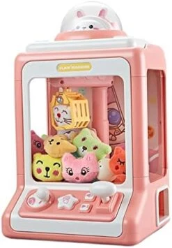Harilla Small Claw Machine ,Kids Arcade Claw Machine , Pink 15 Harilla Small Claw Machine ,Kids Arcade Claw Machine , Pink -Play Nest Game 416hWh1NkDL. AC