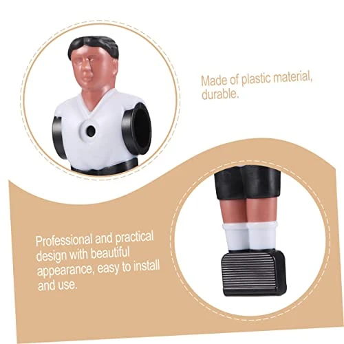 INOOMP 12pcs Football Machine Doll Mini Accessories Mini Baby Dolls Cake Toy Soccer Accessories For Men Football Men Figurine Foosball Table Player Imitation Soccer Player Foosball Game 6 INOOMP 12pcs Football Machine Doll Mini Accessories Mini Baby Dolls Cake Toy Soccer Accessories For Men Football Men Figurine Foosball Table Player Imitation Soccer Player Foosball Game - Image 4