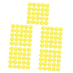 INOOMP 75 Pcs Lotto Decoration Surprise Raffles Vending Assorted DIY Favor Lottery Plastic Easy Color Hollow Props Half Ations Night Colored Project Multi- For Decorations Refillable