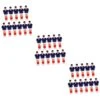 HOLIDYOYO 22 Pcs Football Machine Player Mini Footballs Toy Machine Doll Set Resin Foosball Player Foosball Table For Kids Portable Mini Table Football Creative Table Football Boys Component -Play Nest Game 41BVxpEZZEL