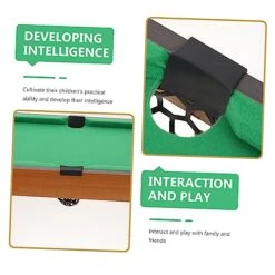 1 Set Pool Table Kids Pool Table Kids Educational Toys Mini Toys Pool Table Toy Interesting Table Billiard Toy Mini Billiard Game Toy Practical Billiard Table Children's Toy -Play Nest Game 41DJaSAY7pL