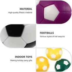 Toyvian Billiards Accessories 12pcs Table Football Balls Table Soccer Balls Foosballs Replacement Balls Party Favors Props Toys For Tabletop Game Halloween Birthday Festival Gaming Desk Accessories -Play Nest Game 41DWGmjexnL