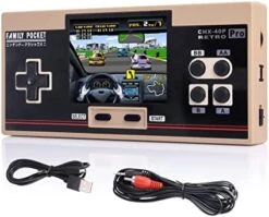 Handheld Game For Kids Built-in 348 HD Classic Retro Video Games USB Rechargeable 3.0 Inch Childrens Travel Electronics Toys Portable Game Player Gift For Boys And Girls Ages 4-8-12 -Play Nest Game 41Db6XCChL. AC