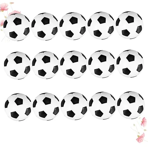 BESPORTBLE 15pcs Outdoor Accessories Billiards Accessories Outside Toy Table Outdoor Toys Tabletop Soccer Game Toy Table Foosball Ball Tabletop Soccer Ball Plastic Replacement Foosballs Mini 3 BESPORTBLE 15pcs Outdoor Accessories Billiards Accessories Outside Toy Table Outdoor Toys Tabletop Soccer Game Toy Table Foosball Ball Tabletop Soccer Ball Plastic Replacement Foosballs Mini