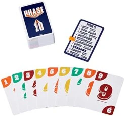 Mattel Games Phase 10 Card Game 40Th Anniversary Edition, Family Game For Adults & Kids, Rummy-Style Play In Tin Storage Box -Play Nest Game 41ESvXJzP6L