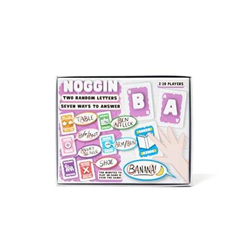 Format Games Noggin Party Game - Hilarious Fast-Thinking Word Game, Challenging & Addictive Strategy Card Game, Ages 10+, 3+ Players,10 Minute Playtime, Made 4 Format Games Noggin Party Game - Hilarious Fast-Thinking Word Game, Challenging & Addictive Strategy Card Game, Ages 10+, 3+ Players,10 Minute Playtime, Made - Image 2