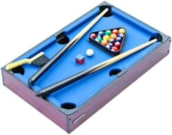 IFOYO Mini Table Top Pool, Billiards Table With 15 Colored Balls, 1 Cue Ball, 1 Brush, 2 Pool Sticks & Racking Triangle Portable And Fun For Party Game 16 IFOYO Mini Table Top Pool, Billiards Table With 15 Colored Balls, 1 Cue Ball, 1 Brush, 2 Pool Sticks & Racking Triangle Portable And Fun For Party Game -Play Nest Game 41IMH2bbX1L. AC
