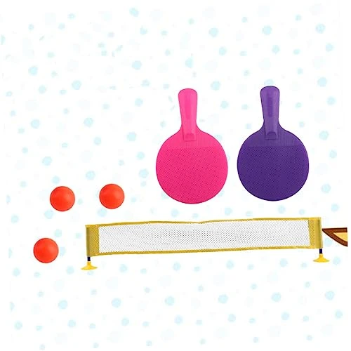 INOOMP 1 Set Plastic Table Tennis Racket Outdoor Playset Table Tennis Paddles Kids Suit Outdoor Play Toys For Kids Tennis Balls For Kids Tabletop Table Toy Mini Table Tennis Mini Pong Toy 7 INOOMP 1 Set Plastic Table Tennis Racket Outdoor Playset Table Tennis Paddles Kids Suit Outdoor Play Toys For Kids Tennis Balls For Kids Tabletop Table Toy Mini Table Tennis Mini Pong Toy - Image 5