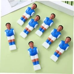 BESPORTBLE 22 Pcs Puppet Mini Toy Tabletop Accessories Mini Dolls Ball Table Football Accessories Foosball Men Table Football Replacement Parts Desk Football Game Desk Football Figures Number -Play Nest Game 41M37dHaPYL