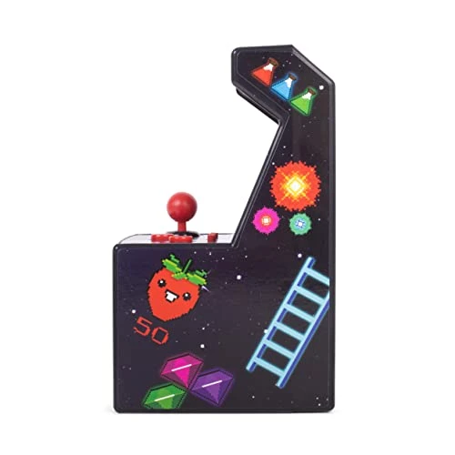 Mini Arcade Machine, 240 In-Built Games, 8-Bit Retro Arcade Games, 2.5” Full Colour Screen, 8-Way Joystick, 2 Buttons, Volume Control, Thumbs Up! 7 Mini Arcade Machine, 240 In-Built Games, 8-Bit Retro Arcade Games, 2.5” Full Colour Screen, 8-Way Joystick, 2 Buttons, Volume Control, Thumbs Up! - Image 5