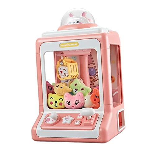 Harilla Small Claw Machine ,Kids Arcade Claw Machine , Pink 4 Harilla Small Claw Machine ,Kids Arcade Claw Machine , Pink - Image 2