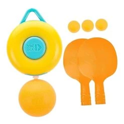 BESPORTBLE 1 Set Kids Educational Toys Puzzle Toys Kids Sports Toys Table Tennis Rackets -Pong Racket Toys Kids Play Pong Kit Funny Table Tennis Set Kids Toy Kids Indoor Toys Pingpong Suite