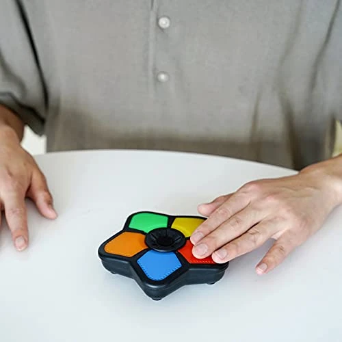 Light-Up Memory Game With Sounds - Electronic 5 Sequence Handheld Classic Brain Toy For Boys, Girls & Adults, Lightweight, Portable Gift For Kids 6 Light-Up Memory Game With Sounds - Electronic 5 Sequence Handheld Classic Brain Toy For Boys, Girls & Adults, Lightweight, Portable Gift For Kids - Image 4