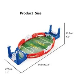 Mini Foosball Games,Foosball Tables Football Games Table Top Football Game,Tabletop Football Game Toy Set,Table Top Soccer Competition Sports Games For Kids,Tabletop Slingshot Games Toys -Play Nest Game 41PCsNvT22L