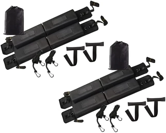 Zone Tech Soft Roof Rack Pads Heavy Duty, Use With Or Without Cross Bar, Non-Slip, Use For Kayak, Surfboard, Canoe, And More (1 Set) 10 Zone Tech Soft Roof Rack Pads Heavy Duty, Use With Or Without Cross Bar, Non-Slip, Use For Kayak, Surfboard, Canoe, And More (1 Set) - Image 8