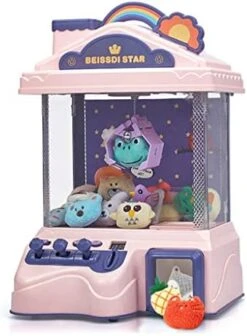 Mini Claw Machine With Lights And Music, Arcade Game And Candy Grabber, Ideal For Use With Small Toys/Candy, Best Gift & Party Game For Kids (Color : 20 Dolls) -Play Nest Game 41PvIc9XvDL. AC