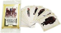 DUNGEON CRAFT Deck Of Stories: NPC Booster 1 Board Game - 18 Fantasy Tabletop Role Playing Game RPG Storytelling Cards - Dungeon Master Accessories -Play Nest Game 41RIYdZ9eQL. AC