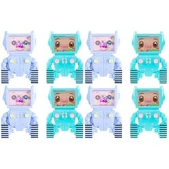 Toyvian 8 Pcs Handheld Water Water Ring Toss Toys Handheld Water Ring Game Water Ring Game Handheld Games Robot Shape