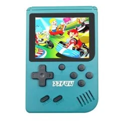 Retro Handheld Games For Kids, 8 Bit Retro 365 Classic Games 3.0" LCD Screen Portable Video Game Player Support TV Output Electric Learning Toys For Boys Girls Ages 4-12 (Green)…
