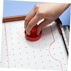 Toddmomy 2 Sets Air Hockey Slingshots For Kids Air Hockey Puck Kids Mini Toys Plastic Hockey Piece Foosball Pieces Air Hockey Paddle Plastic Hockey Parts Plastic Air Hockey Puck Felt Pad -Play Nest Game 41SW92NVPuL