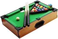 Mini Billiards Table Interactive Cat Toy For Household, Mini Billiards Toys, Pool Table Set, Tabletop Billiards Family Home School Indoor Toy -Play Nest Game 41T295j0ABL. AC