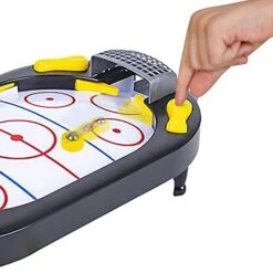 Gamie Hockey Tabletop Game, Desktop Sports Game With Mini Hockey Table, 2 Pucks, And Scoreboard, Fun Indoor Games For Home, Office And Game Night, Best Gift Idea For Kids 11 Gamie Hockey Tabletop Game, Desktop Sports Game With Mini Hockey Table, 2 Pucks, And Scoreboard, Fun Indoor Games For Home, Office And Game Night, Best Gift Idea For Kids -Play Nest Game 41UxfkeZt0L