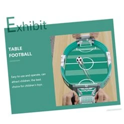 Toyvian 1 Set Kids Educational Toys Footballs For Kids Toys Desktop Soccer Game Table Soccer Game Mini Tabletop Soccer Kid Table Soccer Game Board Game Toy Foosball Table Child -Play Nest Game 41VCScsjGdL