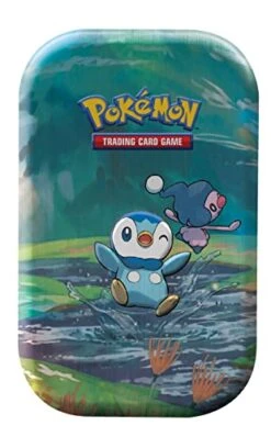 POKEMON Pokémon TCG: Sinnoh Stars Mini Tin - Piplup, Mr Mime (2 Booster Packs & 1 Pokémon Art Card)