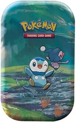 POKEMON Pokémon TCG: Sinnoh Stars Mini Tin - Piplup, Mr Mime (2 Booster Packs & 1 Pokémon Art Card) -Play Nest Game 41Xb4yJqXRL. AC