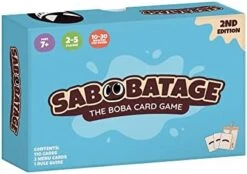 Sabobatage Expansion Pack: Legends Of Matcha - Easy Family-Friendly Party Game | Card Games For Adults, Teens & Kids | 2-7 Players -Play Nest Game 41YX6T2YopL. AC