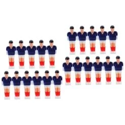 Unomor 22 Pcs Football Machine Player Table Soccer Guy Foosball Player Set Table Soccer Men Play Set Interior Accessories Puppets For Kids Foosball Accessories Interesting Foosball Toys