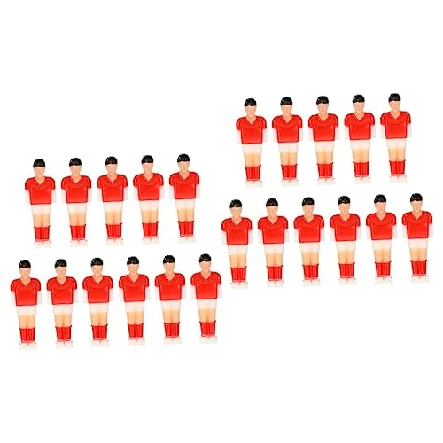 BESPORTBLE 22 Pcs Football Machine Player Resin Decoration Accessories Puppets For Kids Indoor Soccer Ball Table Soccer Player Foosball Table Player Tabletop Foosball Table Lovely Soccer Men 3 BESPORTBLE 22 Pcs Football Machine Player Resin Decoration Accessories Puppets For Kids Indoor Soccer Ball Table Soccer Player Foosball Table Player Tabletop Foosball Table Lovely Soccer Men