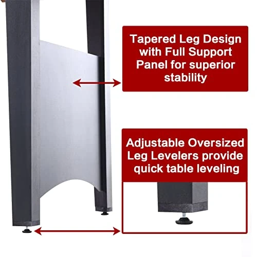 RayChee 48in Air Hockey Table For Kids And Adults, Portable Hockey Table W/LED Scoreboard, 2 Pucks, 2 Pushers, Powerful 12V Motor For Home, Game Room, Bar 8 RayChee 48in Air Hockey Table For Kids And Adults, Portable Hockey Table W/LED Scoreboard, 2 Pucks, 2 Pushers, Powerful 12V Motor For Home, Game Room, Bar - Image 6