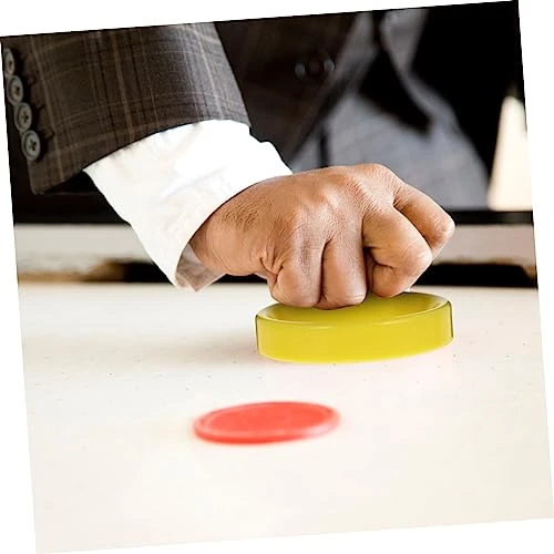 Kisangel 1 Set Air Hockey Air Hockey Pucks And Paddles Game Tables Equipment Toy Set Red Suits Air Mover Mini Hockey Air Hockey Pushers Hockey Game Accessories Plastic Air Hockey Paddle Abs 6 Kisangel 1 Set Air Hockey Air Hockey Pucks And Paddles Game Tables Equipment Toy Set Red Suits Air Mover Mini Hockey Air Hockey Pushers Hockey Game Accessories Plastic Air Hockey Paddle Abs - Image 4