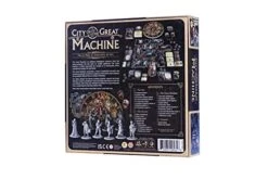 City Of The Great Machine Board Game | 1-4 Players | Ages 14 And Up | Steampunk | One-vs-Many | Hidden Movement | Cooperative & Solo | Average Playtime 45-90 Min -Play Nest Game 41ZQmEqkQaL