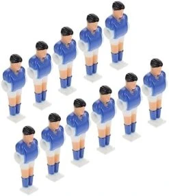 HOLIDYOYO 22 Pcs Football Machine Player Mini Footballs Toy Machine Doll Set Resin Foosball Player Foosball Table For Kids Portable Mini Table Football Creative Table Football Boys Component -Play Nest Game 41ZlrM2kM3L. AC